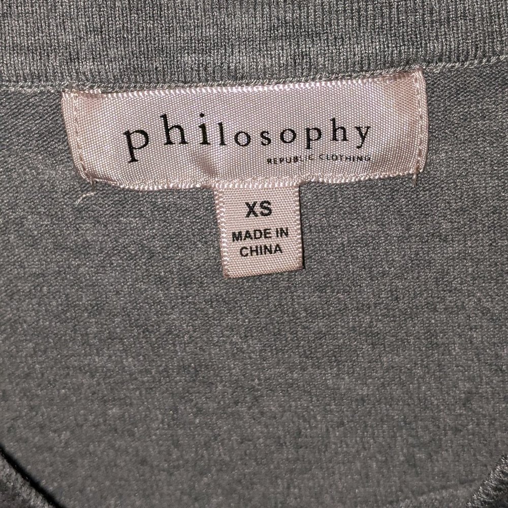 Philosophy Ruffle Sweater With Ruffles - Picture 2 of 3